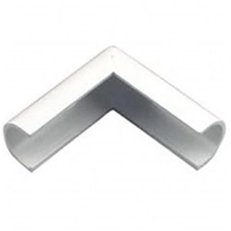Wiremold Wire Channel Outside Elbow - White 6699953